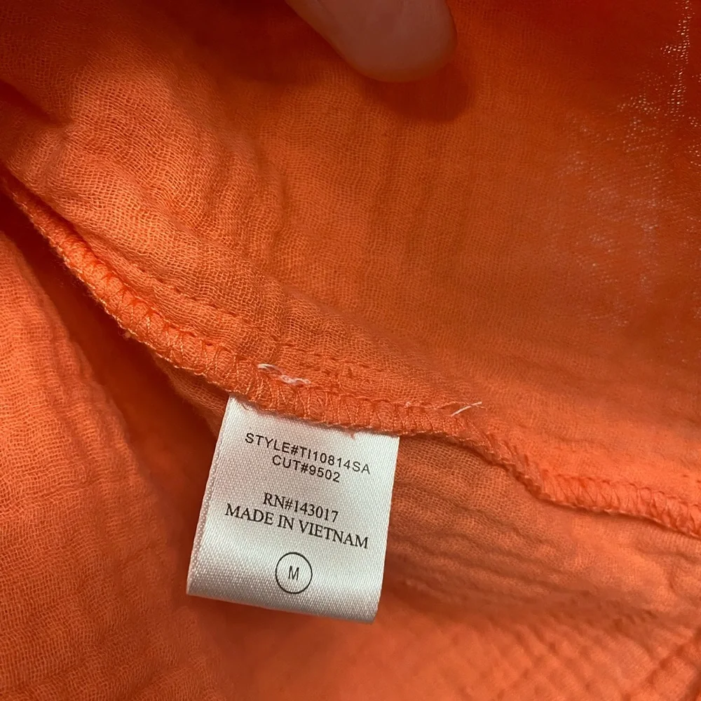 Ces Femme textured babydoll top - Picture 5 of 6